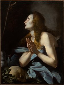 The Penitent Magdalene by Bernardo Strozzi