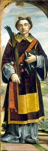 Saint Stephen by Bernardo Zenale