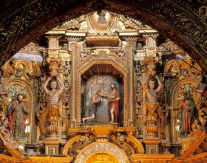 Altarpiece of the Church of San Francisco, Quito