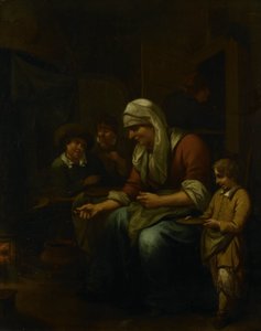 Woman Making Pancakes