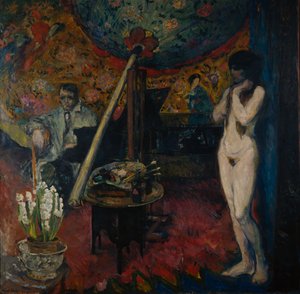 Self Portrait in the Studio