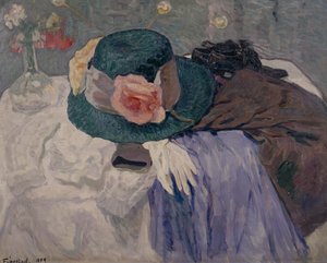 The Green Hat by Bernhard Dorotheus Folkestad