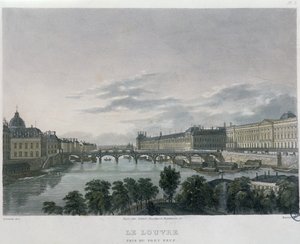 The Pont or Passerelle des Arts, Paris by Bernhard Schmidt
