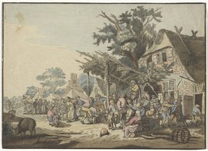 Peasant Festival by Bernhard Schreuder