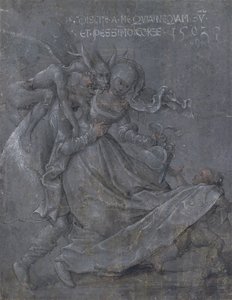 Pair of lovers with the Devil and Cupid, 1503