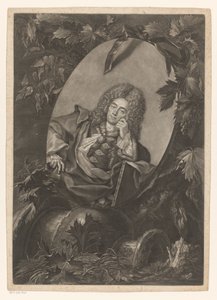 Portrait of Christoph Ludwig Agricola by Bernhard Vogel