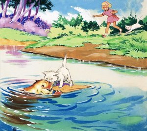 Fliptail the Otter by Bert Felstead