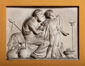 Cupid by Anacreon, Winter by Bertel Thorvaldsen