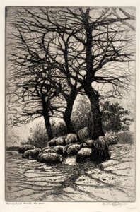 Hampstead Heath, London by Bertha E. Jaques