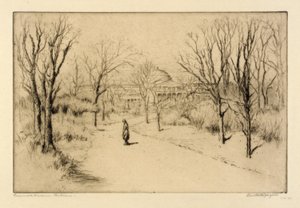 Rosenwald Museum--Autumn by Bertha E. Jaques