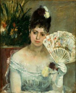 At the Ball by Berthe Morisot