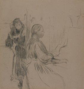 Study for La Musique, 1893 by Berthe Morisot