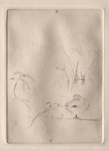 The Duck by Berthe Morisot