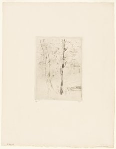 The Lake in the Bois de Boulogne by Berthe Morisot