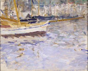 The Port of Nice, Winter 1881?-82 by Berthe Morisot