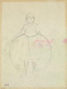 Young Girl with a Hoop, 1888