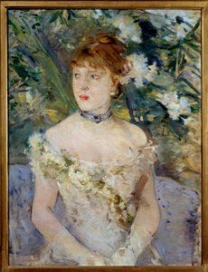 Young Woman in Ball Toilet