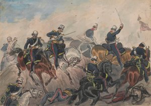 3rd Light Dragoons at Ferozeshah by Bethune Donald Grant