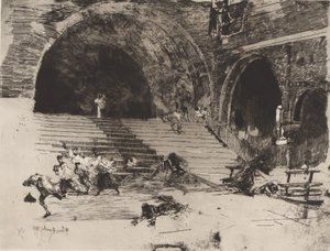 A Miracle, 1874 by Bianchi Mose