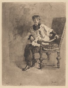 Seated Acolyte, c. 1872