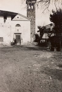 Album of the First World War in Friuli-Venezia Giulia: the church of Soleschiano Manzano, 01-03/1916 by Bietti Bietti