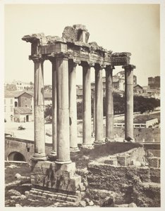 Roman Forum, Rome by Bisson Frères