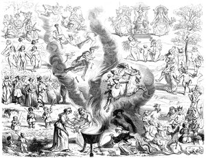 The Sabbath, 16th Century, 1849