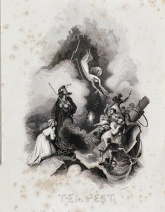 Engraving for the First Act of William Shakespeare
