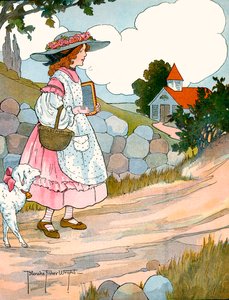 Mary Had a Little Lamb by Blanche Fisher Wright