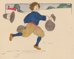 Nursery Rhyme: Georgy Porgy by Blanche Fisher Wright
