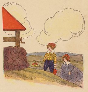 Nursery rhyme: Jack and Jill by Blanche Fisher Wright