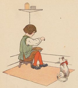 Nursery Rhyme: Little Jack Horner by Blanche Fisher Wright