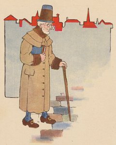 Nursery rhyme: Old Grimes by Blanche Fisher Wright