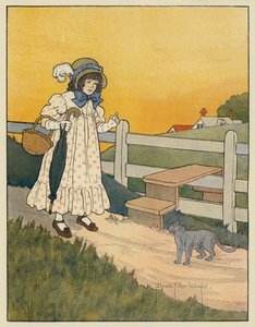 Pussy-Cat and Queen by Blanche Fisher Wright