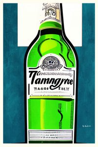Vibrant Green Bottle by Bo Anderson