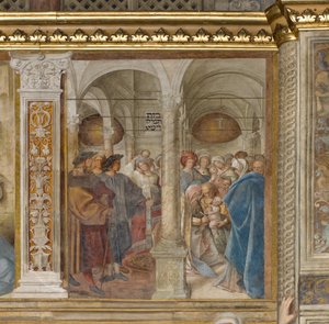 Central Nave, Fourth North Span, Circumcision