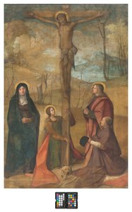 Jesus Christ Crucifix, Boccaccio Boccaccino by Boccaccio Boccaccino