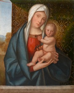 Madonna and Child with a Bird