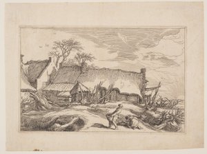 Plate 4, from Landscapes with Farmhouses