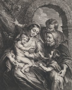 The Holy Family with Saint Elizabeth and the Infant Saint John the Baptist