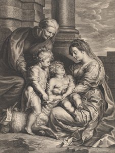 The Virgin and Christ Child with Saint Anne and Saint John the Baptist