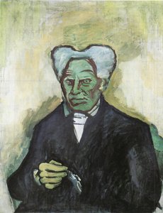 Portrait of Arthur Schopenhauer by Bohumil Kubišta