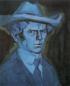 Self-Portrait, 1909 by Bohumil Kubišta