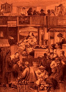 A Chinese joss house by Bohuslav Kroupa