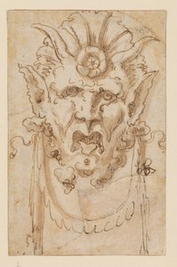 Grotesque Mask, 17th Century
