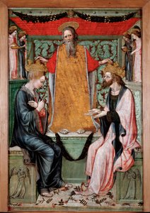 The Coronation of the Virgin and Christ by Bonifacio Bembo