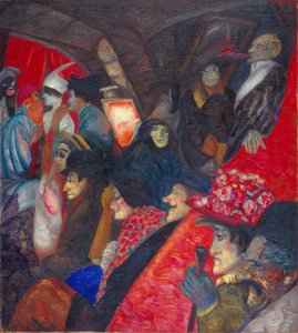 Cabaret Black Cat by Boris Dmitrievich Grigoriev