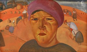 Russian Peasant Woman from the Series Les Visages de Russie