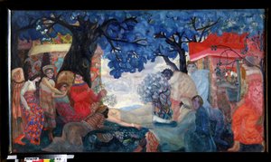 A Dream by Boris Dmitrievich Grigoriev