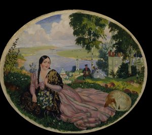 Girl at the Volga